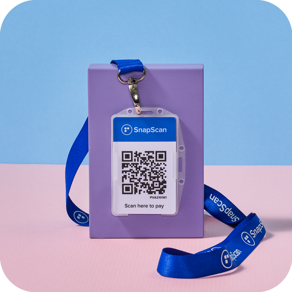 SnapScan QR Code with Lanyard