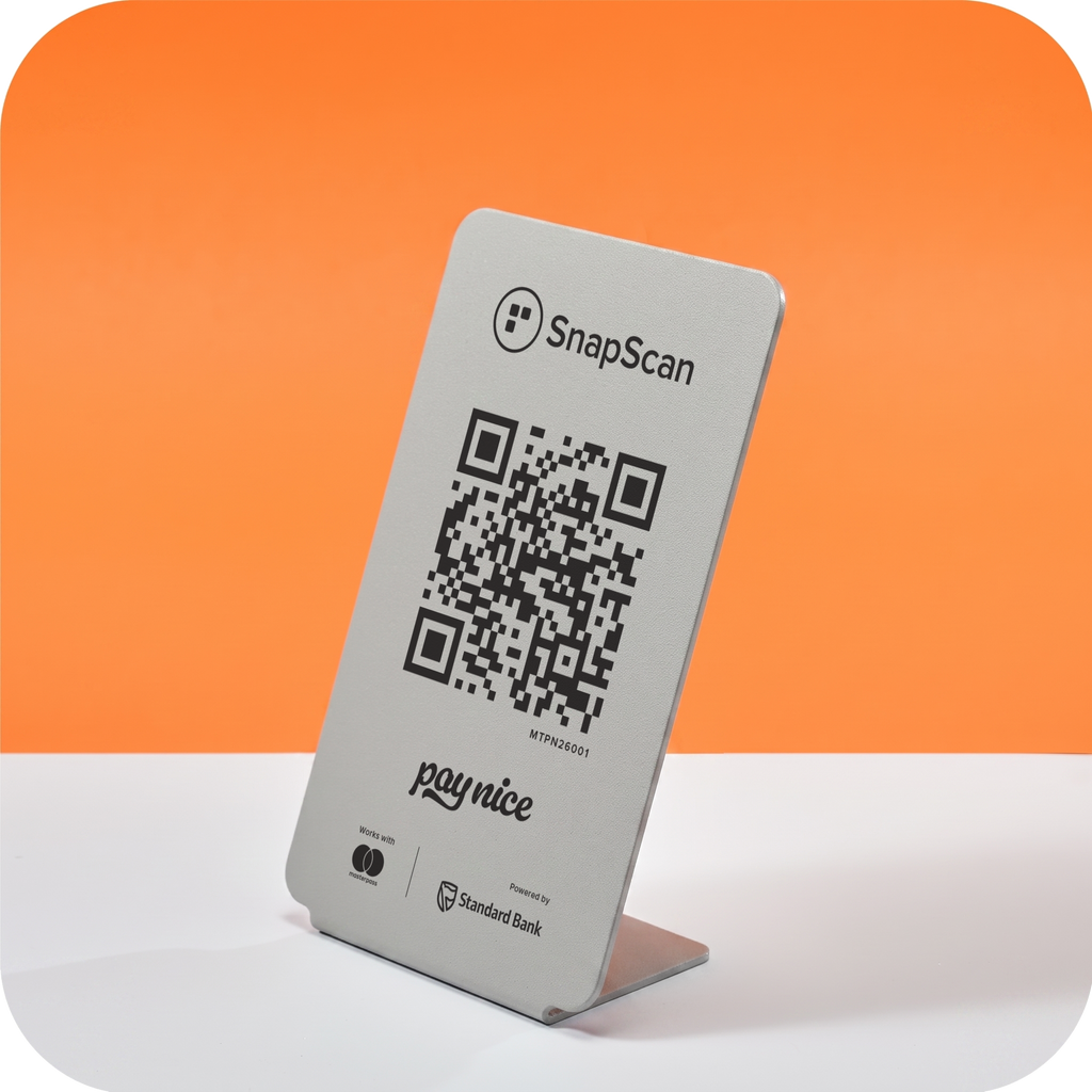 Metal QR Code Stand
