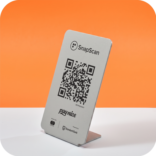 Metal QR Code Stand